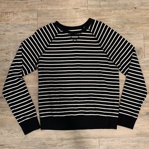 Everlane Striped Sweatshirt